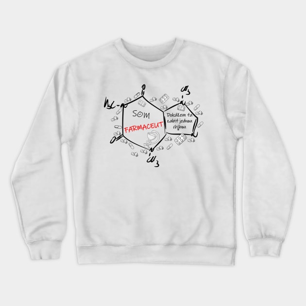 Pharmacis Crewneck Sweatshirt by Mati Digital Art